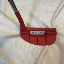 Arm Lock/JumboMax Flat/ Inazone Mid Mallet Red- 42" Men’s-RH Putter