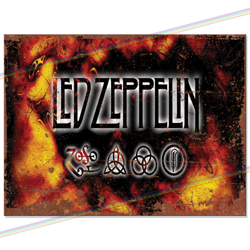 Music Metal Signs Poster Shed Bar Pub Wall Mancave Garage Rock Pop 20 x 15 cm UK - Picture 10 of 55