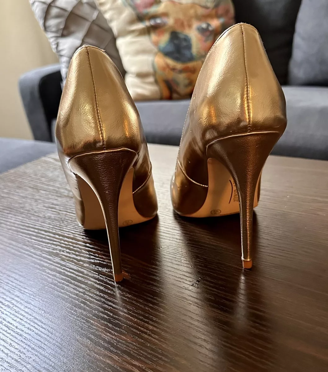 gold dress shoes women’s