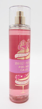  1 Bath  Body Works SWEET PETAL POUND CAKE Rose Raspberry Mist Spray 8oz