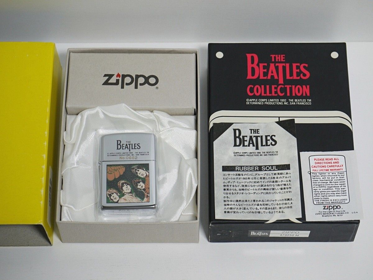ZIPPO THE BEATLES COLLECTION,RUBBER SOUL,COLLECTIBLE JAPAN05431 
