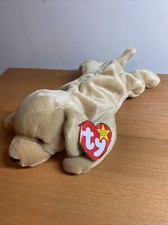 Ty Beanie Babies FETCH the Dog Beanbag Plush Stuffed Animal Toy 1998