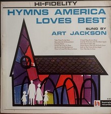 Hymns America Loves Best Sung by Art Jackson LP RECORD ALBUM