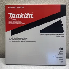Makita A-90722 12" 60-Teeth General Purpose Silver 08838Carbide-Tipped Saw Blade