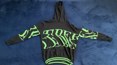 Black And Green Iceberg Hoodie 