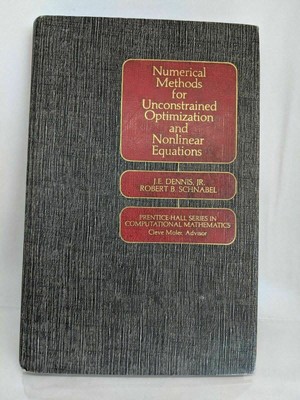 Numerical Methods For Unconstrained Optimization And ...