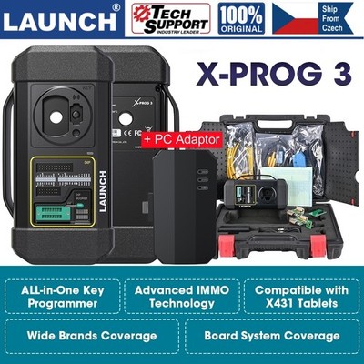 LAUNCH X-PROG 3 Advanced Immobilizer K-ey Progarmmer For X431 V V+ & PC Adaptor