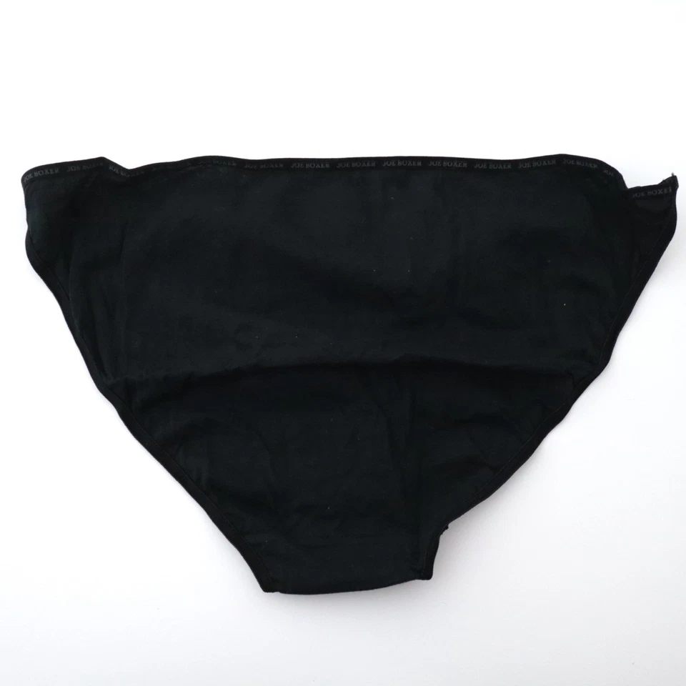 1 NUEVO Joe Boxer De Colección 100% Algodón Tiro Bajo Tanga Bikini Panty Talla 10/XXXL Foto 4 de 4