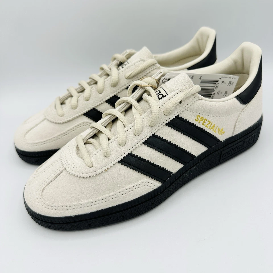 adidas Handball Spezial Aluminum Gray Core Black Men's Sizes 4-13 JR3667 NEW - Image 3 of 4