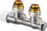 "Oventrop Anschlussarmatur Multiblock T Anschluss Ag 1/2\" Eckform | 1184084"
