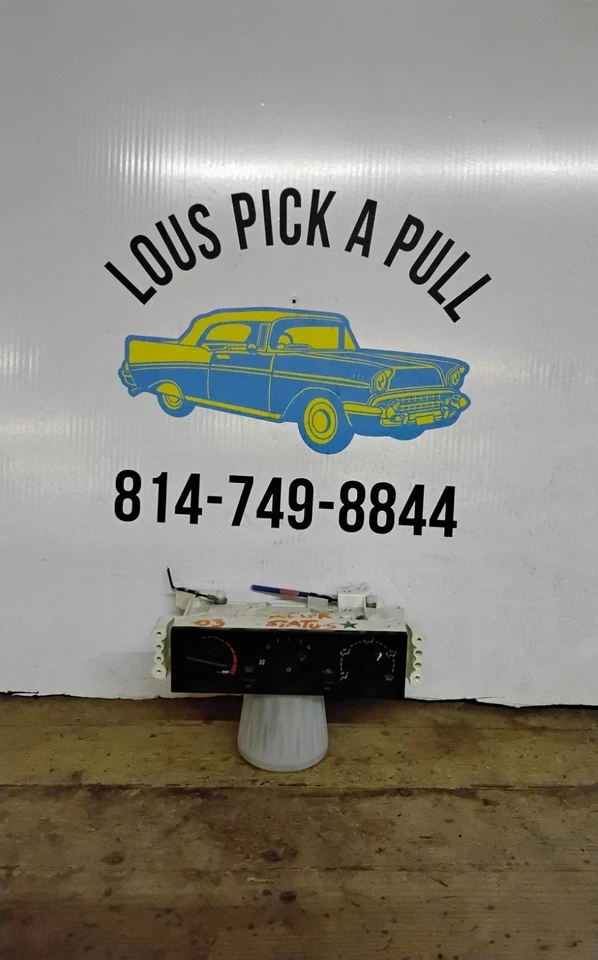 2003-2005 DODGE STRATUS INTERRUPTOR DE CONTROLE CLIMÁTICO AQUECEDOR AC FABRICANTE DE EQUIPAMENTO ORIGINAL... - Imagem 4 de 4