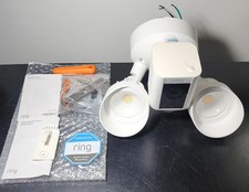 Ring Floodlight Cam Wired Plus White 1080p HD...