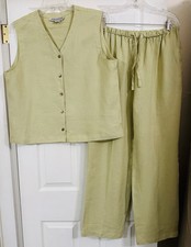 Tuta pantalone donna World’s Apart in lino - Taglia Large