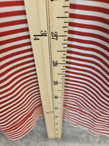 Footjoy FJ Tiburon Golf Polo Shirt Size 2XL Stretch Red White Stripe Pro Dry NEW - 第 6/13 張圖片