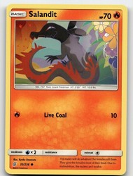 Salandit 33/236 Unified Minds Common Pokemon TCG
