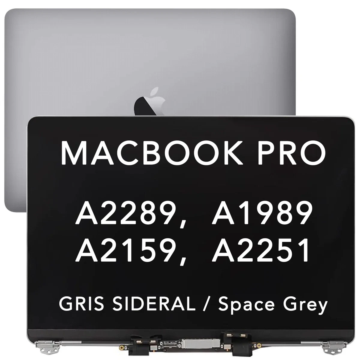 Écran MacBook Pro 13" A1708 – Gris Sidéral – Dalle HS – Pour Pièces