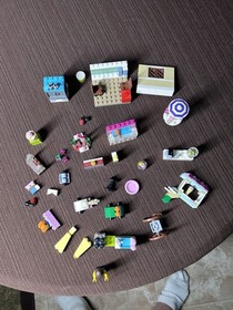 LEGO Friends & Juniors Mixed Parts Lot 41027 Lemonade Stand 10684 Supermarket