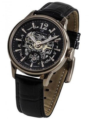 Carl von Zeyten CVZ0051RBK Herrenuhr Enz Automatik 40mm 5ATM