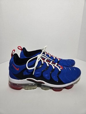 Size 13 - Nike Air Vapor Max Plus Racer Blue pre-owned CJ0553-400