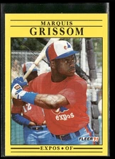1991 Fleer #234 Marquis Grissom
