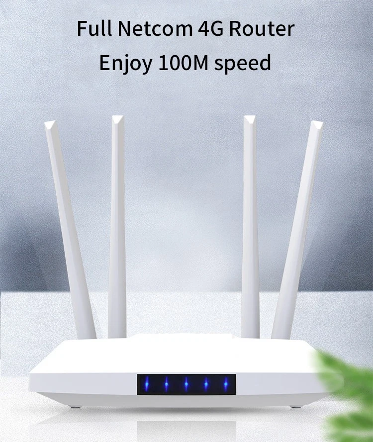 4G LTE CPE Home Router 300Mbps High-speed Wireless Router With SIM Card Slot - Image 3 of 4