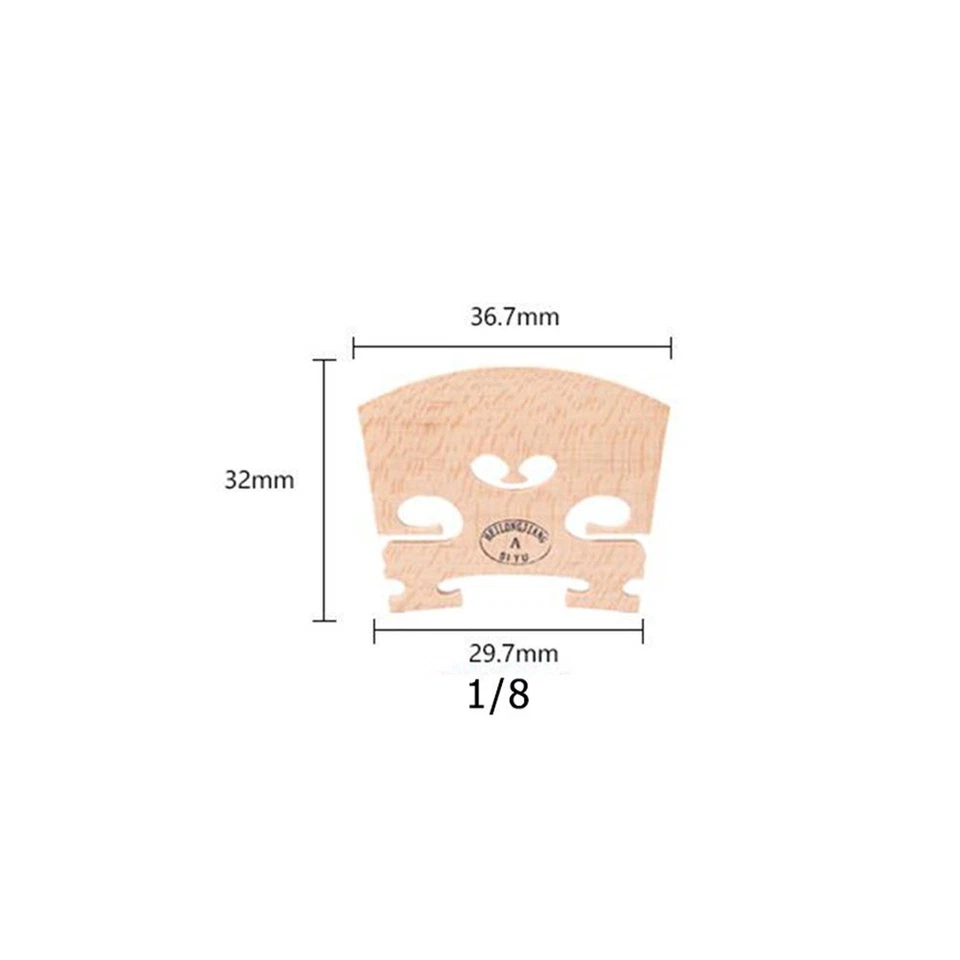 Hoyt Sale New 4/4 Ard Bridge Violin 1/10 1/16 1/2 1/4 Musical Instruments - Image 2 of 4