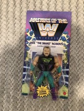 WWE Masters of the Universe Jake The Snake Roberts Figure Mint