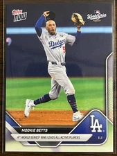 2025 Topps Now MLB #928 Mookie Betts Los Angeles Dodgers