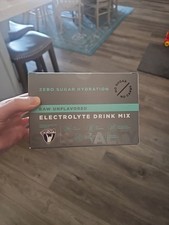 RECHARGE Electrolytes Hydration - Raw Unflavored - 32 packs Unsealed Box Brand N