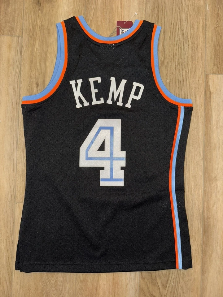 SMALL MITCHELL & NESS CLEVELAND CAVALIERS SHAWN KEMP JERSEY SWINGMAN HWC NWT  - Image 2 of 4