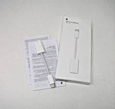 Apple USB-C to Lightning Adapter - MUQX3AM/A Open box New