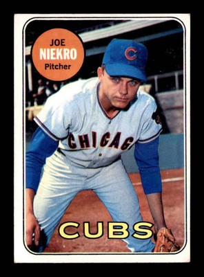 1969 Topps #43 Joe Niekro   VG/VGEX X3612323