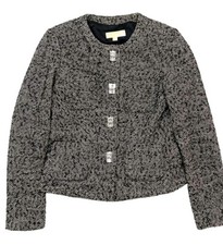 MICHAEL KORS TWEED JACKET HARRODS SELFRIDGES CHANEL DESIGNER NET A PORTER UK 10