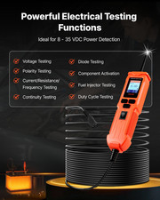 VEVOR 2-in-1 Circuit Tester, 8-35V DC w/ TFT Display, 19.7ft Cable