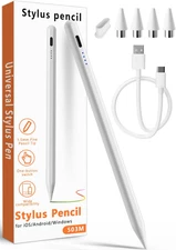 Stylus Pen for Android Tablet and Phone – Pom Tip Touch Screen Pencil Compatible