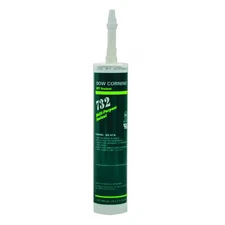 Dowsil 99179209 Silicone Sealant, 10 Oz, Cartridge, Black, Silicone Base, 732