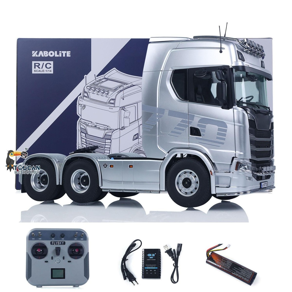 TRUCKUS M-2 ラジコン1:14スケール R/C トラック 1/14スケール トレーラー ラジコン M–2 トラック - メルカリ