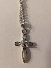 N4 Childrens Necklace Jewelry Girls Cross