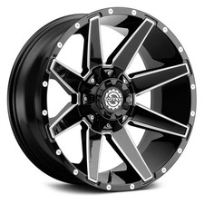 Scorpion Sc31 Wheels 20x10 -19 5x135 87.1 Black Rims Set Of 4