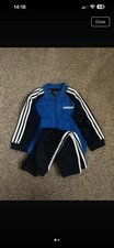 Image of Genuine Boys Adidas Tracksuit Age 9-12 Months