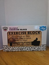 Big Mouth The Original Exercise Block Weight Loss Fitness Gag Gift Mint In Box 