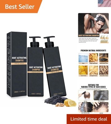 2Pcs Root Activator Shampoo - Hair Growth Root Activator Shampoo for Men,Women