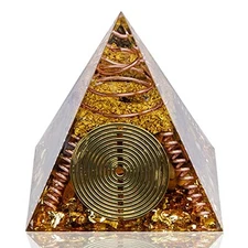 Orgone Pyramid Energy Generator Emf Protection Healing Meditation Orgonite 