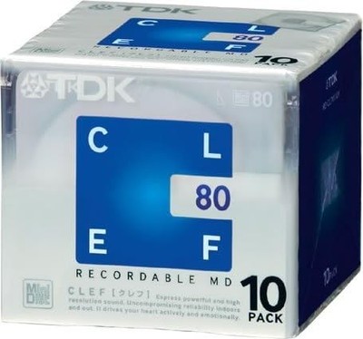 10 MINIDISC TDK M MD 80 min EUR 60,00 - FR