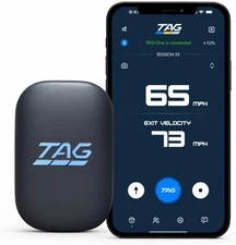 TAG One Sports Radar (120 Ft Range) –  Radar Speed Gun with Real-Time Coaching