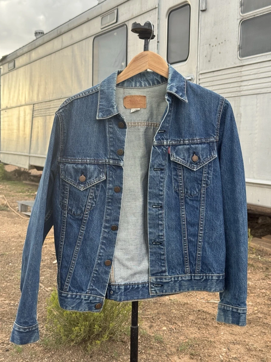 70s FRANCE Levi's 70506 デニムジャケット イエロー 80s Levi's 70506