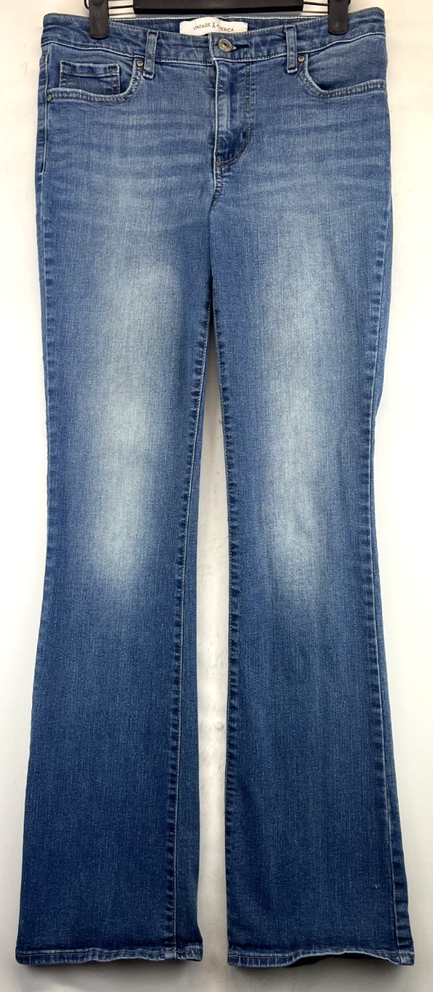 Vintage America Jeans - Womens Size 6/28 - Blue - Vintage Boot-Y (4930)