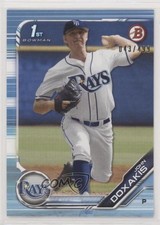 2019 Bowman Draft Sky Blue 43/499 John Doxakis #BD-156 0wq