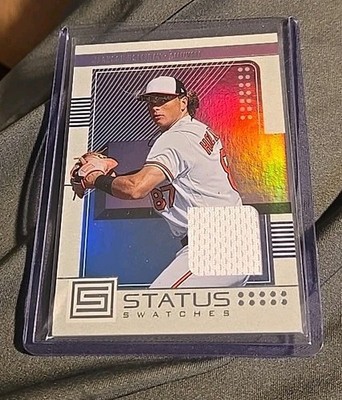 2023 Chronicles Status Jackson Holliday jersey patch relic BALTIMORE ORIOLES 