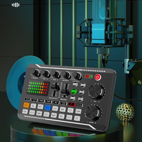 Carte Son En Direct Réduction De Bruit Voice Changer Sound Mixer - Afbeelding 10 van 12